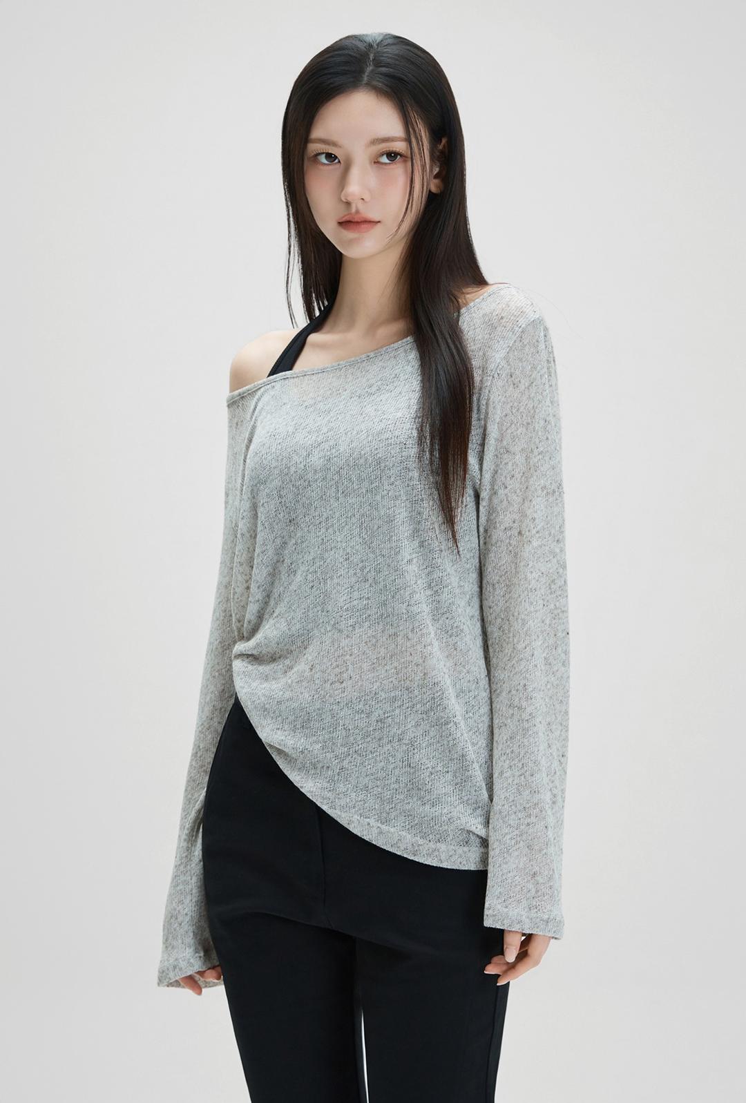 린넨라이크 긴팔 티셔츠_MIWLWG501A