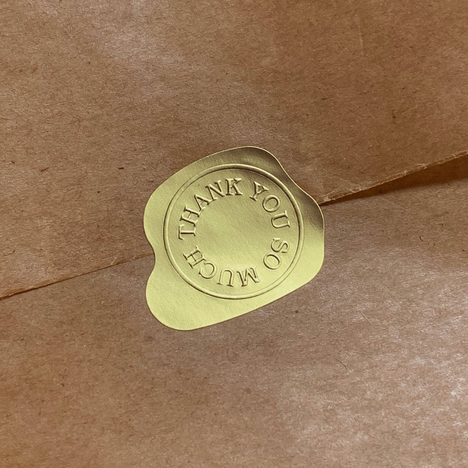 SS08 땡큐 금지 씰링스티커 [기성품]