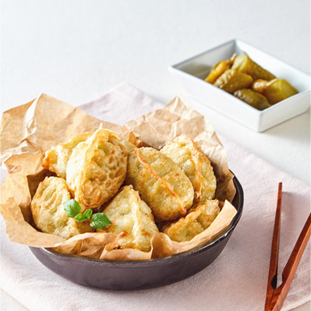 엄지 왕교자 만두 1050g/ 튀김 야끼만두 만두국 찐만두 업소용 중국집 분식집 PC방