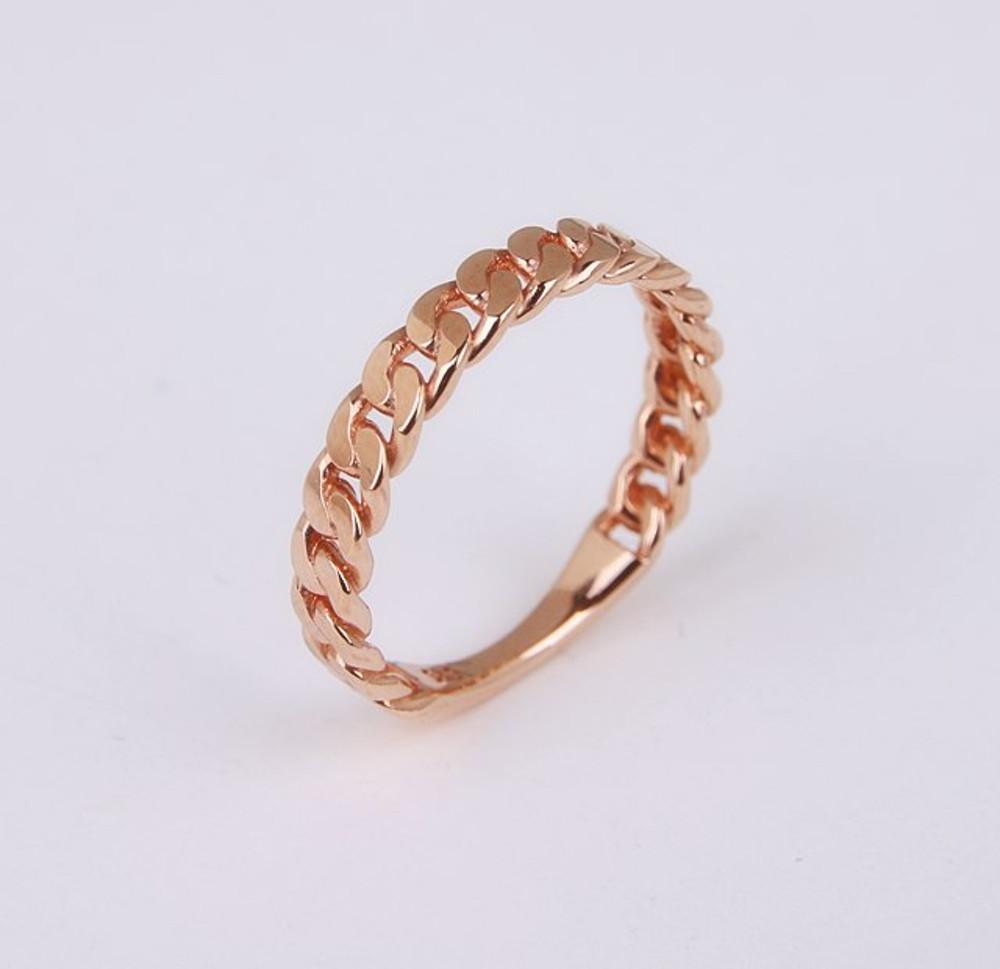 14k 18k 금 여자 2.3g 체인 반지 데일리 실반지 심플 우정반지 커플링 골든시크릿