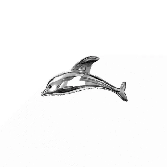 Dolphin hairpin 돌핀 돌고래 헤어핀 집게핀 실버 y2k
