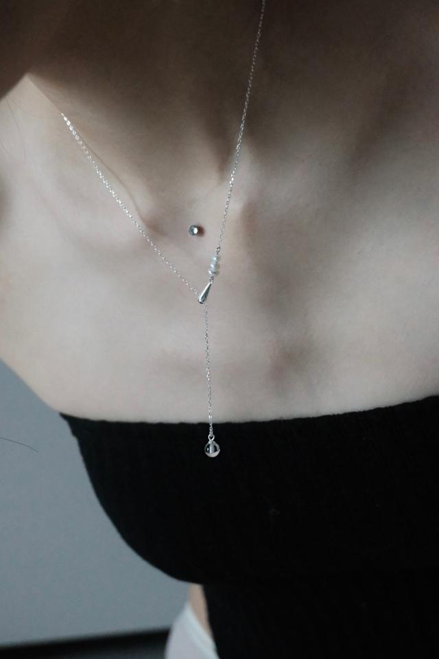 ★Kashiko x SENTIMENTS★ Slide Orchid Necklace Kashiko x SENTIMENTS Slide Orchid Neckla #카시코센티멍,#센티
