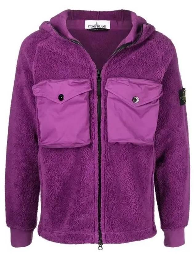 21FW 스톤아일랜드 플리스 후드 자켓 퍼플 751560134   |   발란코드 [9434320]