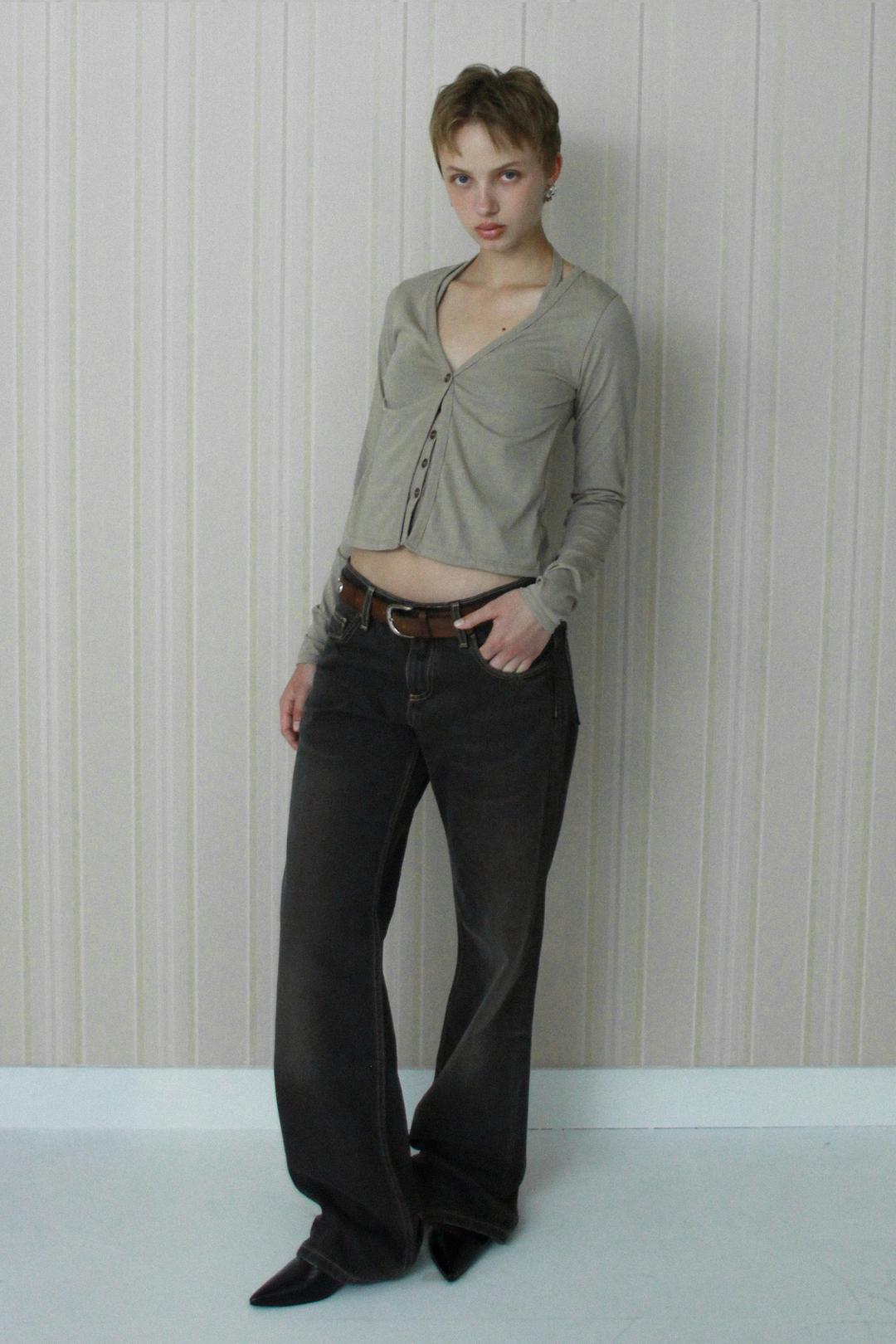 Halter Neck Layered Long Sleeve [Drop soon]