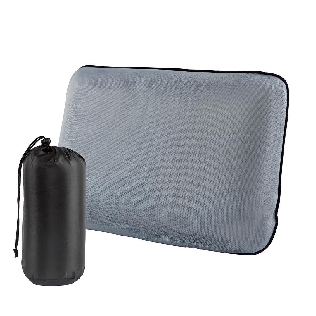 코멧 아웃도어 캠핑 메모리폼 베개, 그레이, 1개