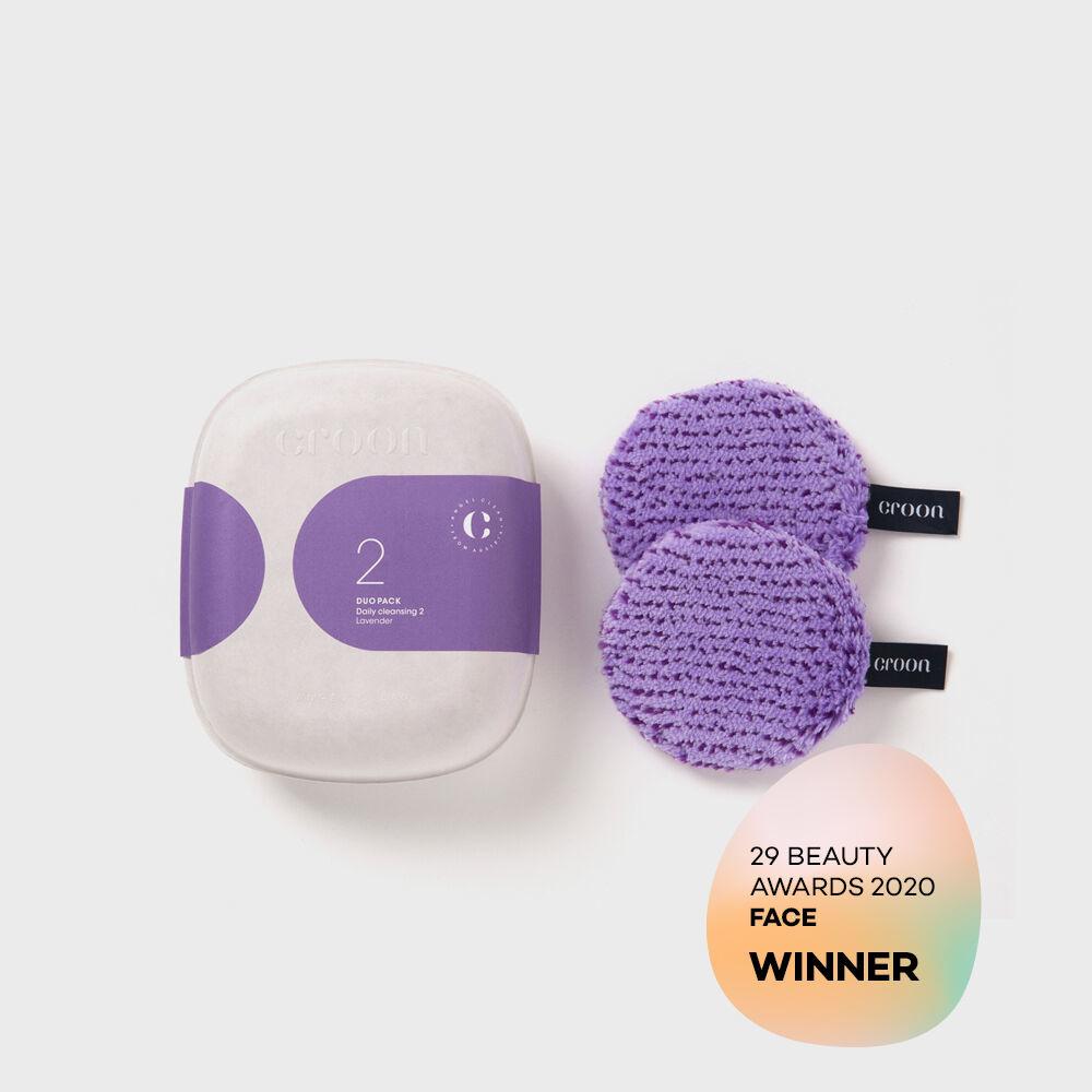 엔젤퍼프 듀오팩 세안용 (퍼프 2개 / 4color)