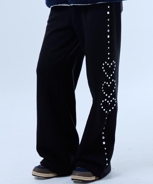 러브이즈트루(LUVISTRUE)  FS HOTFIX TRANING PANTS(BLACK) - 사이즈 & 후기 | 무신사