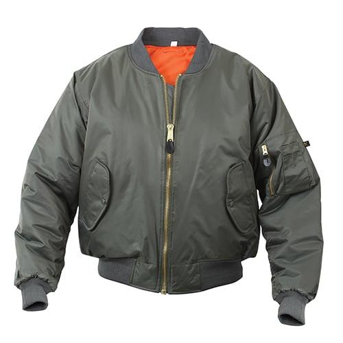 7323 MA-1 FLIGHT JACKET (SAGE GREEN)