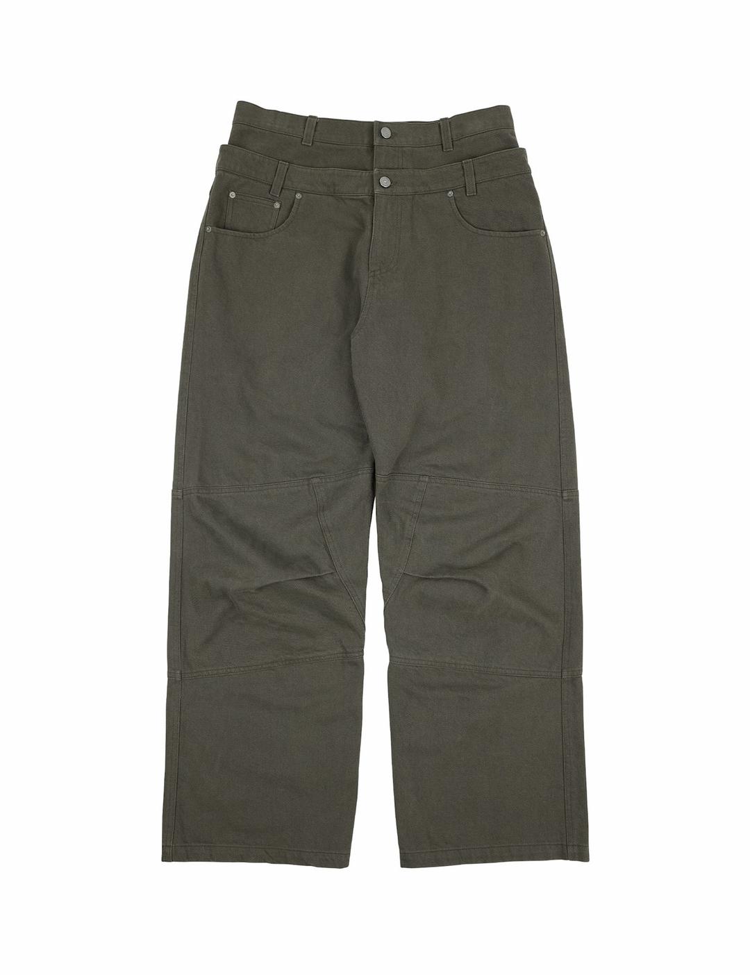 FAR DOUBLE WAIST PANTS