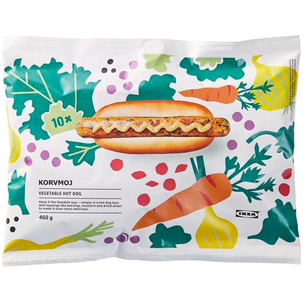 이케아 코르브모이 베지터블 핫도그 460g 채식 비건 소세지 아이스박스+아이스팩무료