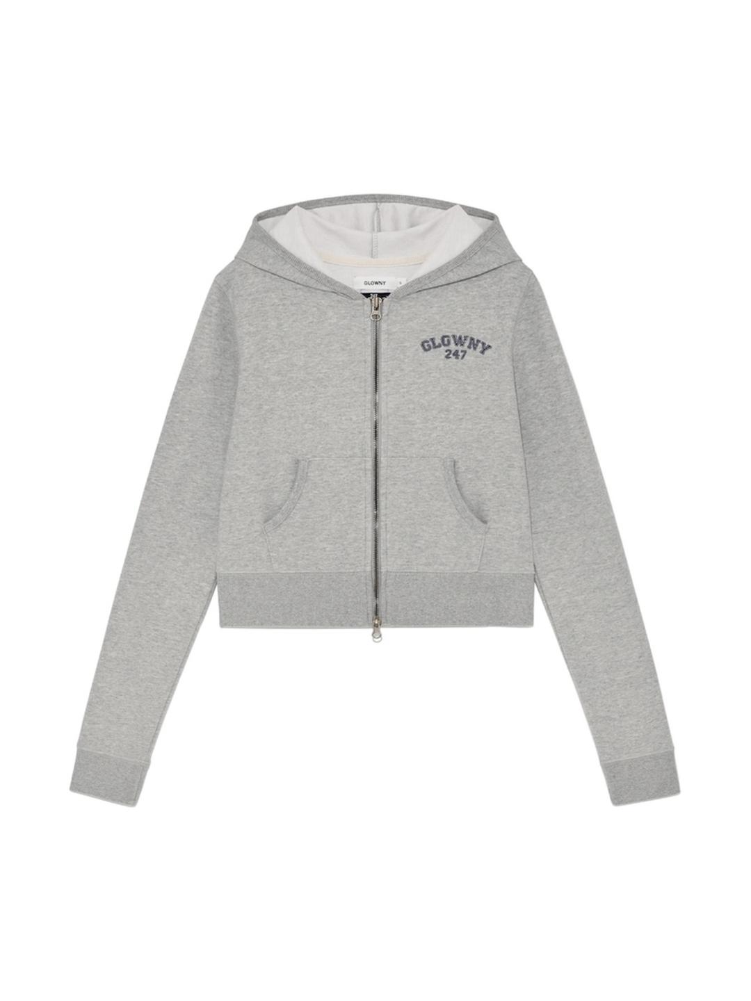247 DAY SNUG ZIP UP (MELANGE GRAY)