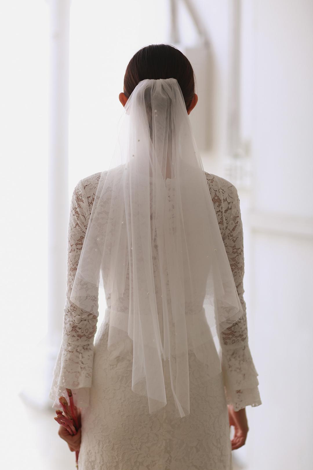 모그 진주 베일 VLC0063