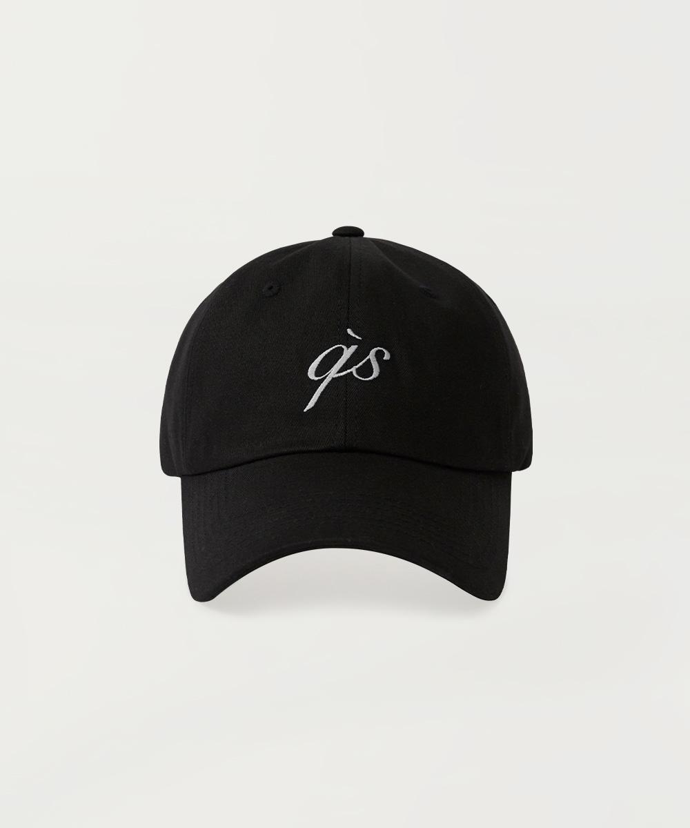 Lowercase Logo Ball Cap (Black)