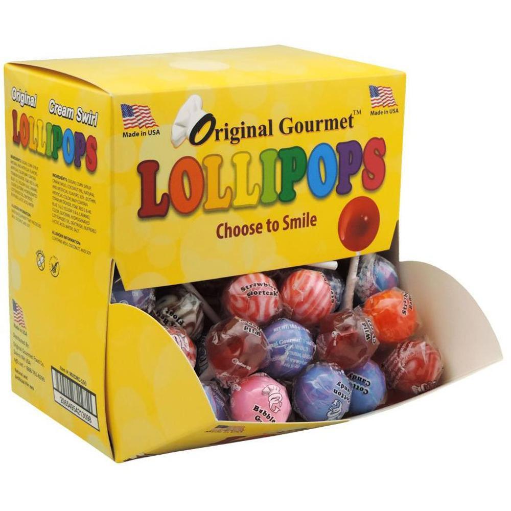 Original Gourmet 오리지날고메 롤리팝 캔디 100개입