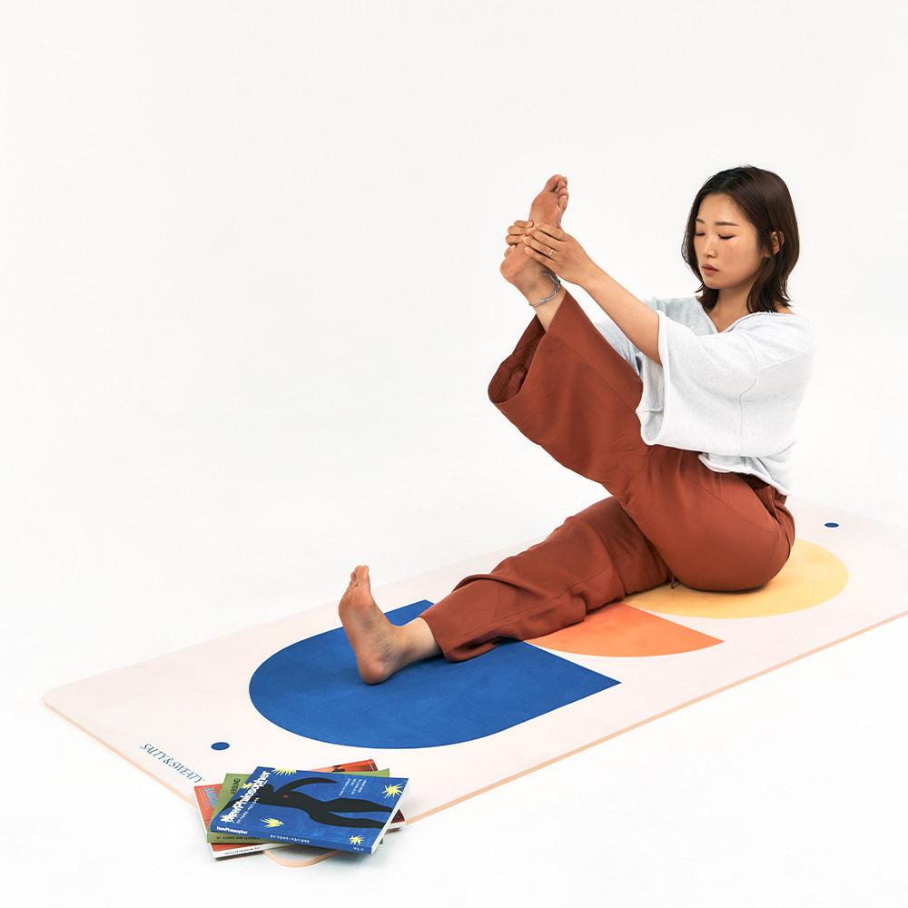솔티앤스웨티 TPE 요가매트 8mm 홈트 대형 인테리어 매트