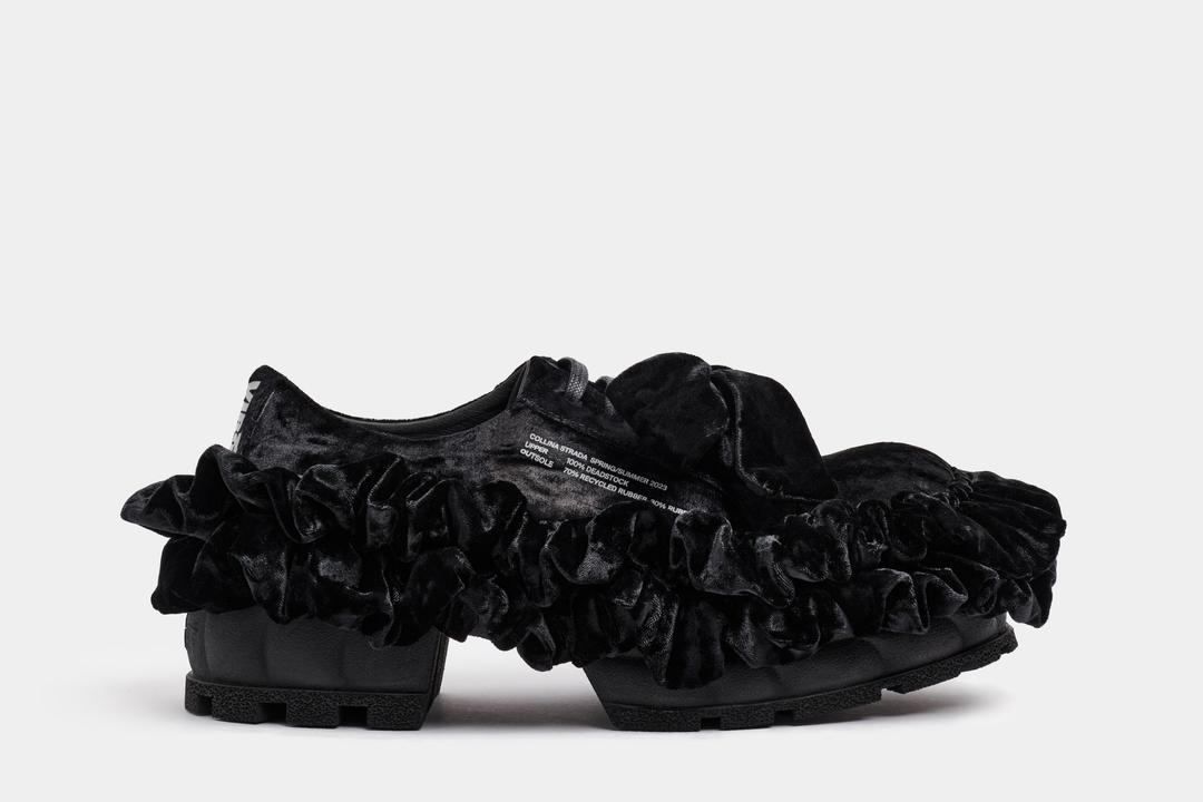 Virón MONARCH SHOE BLACK VELVET - BLACK VELVET / 40