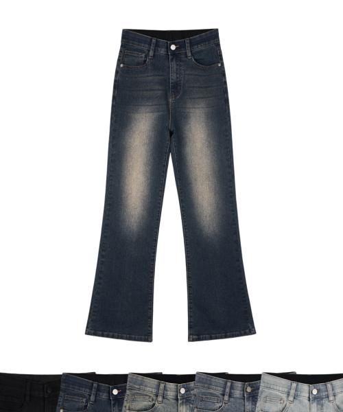 아워타입(OURTYPE)  슬림 부츠컷 데님 팬츠 - (5컬러) - 사이즈 & 후기 | 무신사