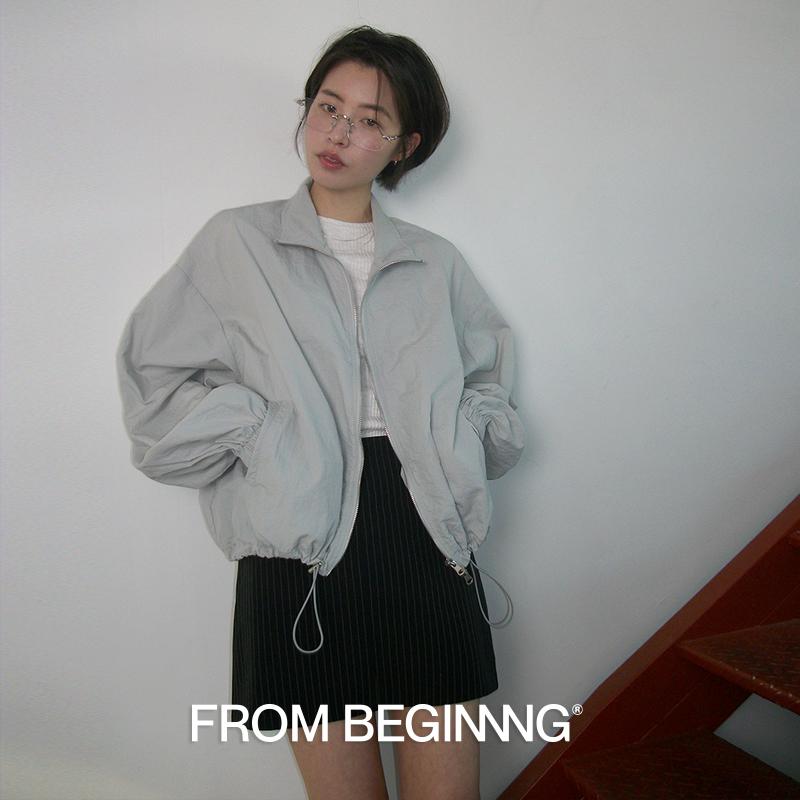 프롬비기닝 [1천장돌파][MADE]투웨이 아노락점퍼(컬러추가) (3color)(살안타템 여름 레이어드 바람막이 출근룩 아우터 점퍼 오피스룩 아노락 출근룩)