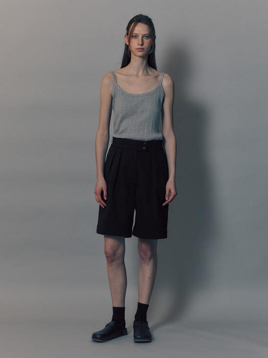 Heritage bermuda pants (Black)