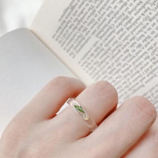 🌿초록잎 클리어 링