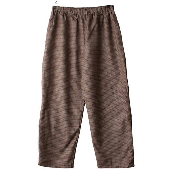 SAWA TAKAI100%울 빈티지체크크롭팬츠 / Man 28~34