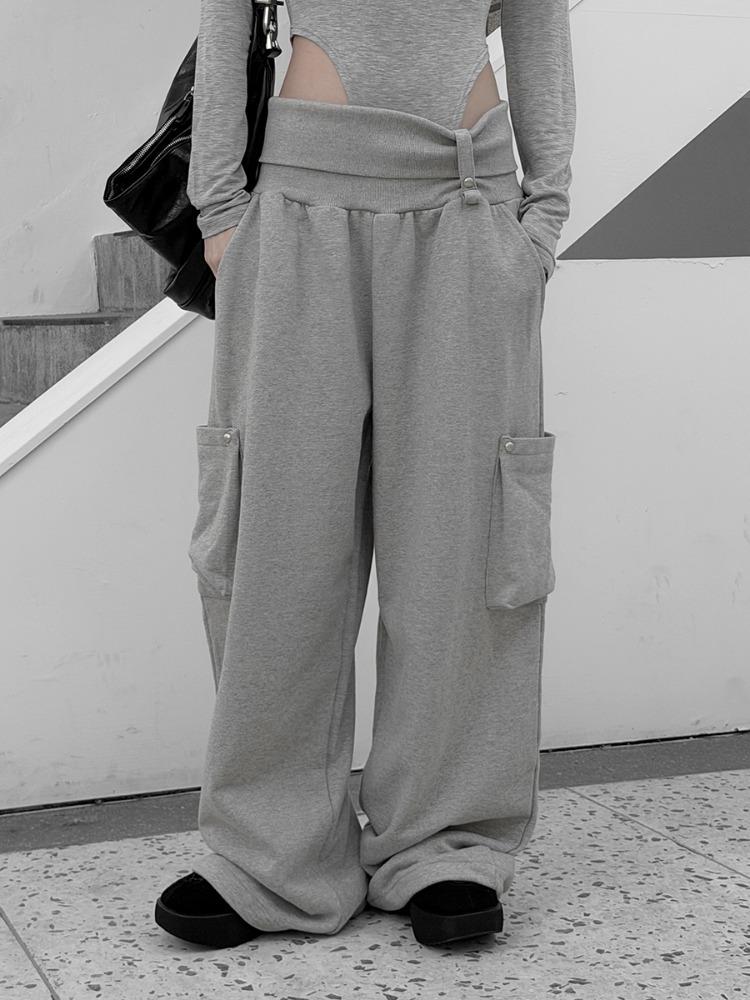 코브 폴딩 스웻팬츠 (2color)