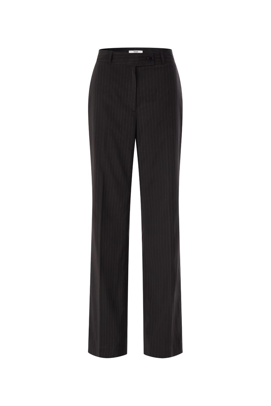 PIN STRIPE PANTS (BROWN)