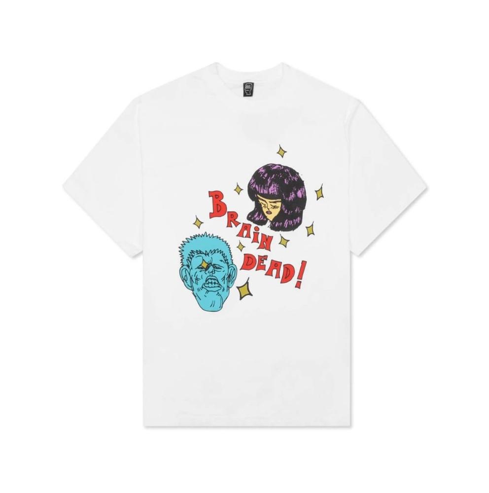브레인 데드 프라이데이 나이트 키스 티셔츠 2컬러 Brain Dead Friday Night Kisses T-Shirt 21SS