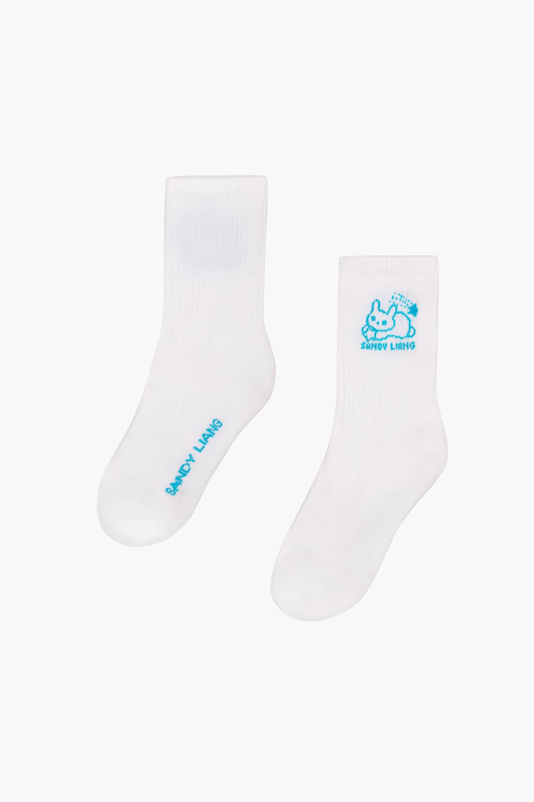 BUNNY SOCK - WHITE / 35/38