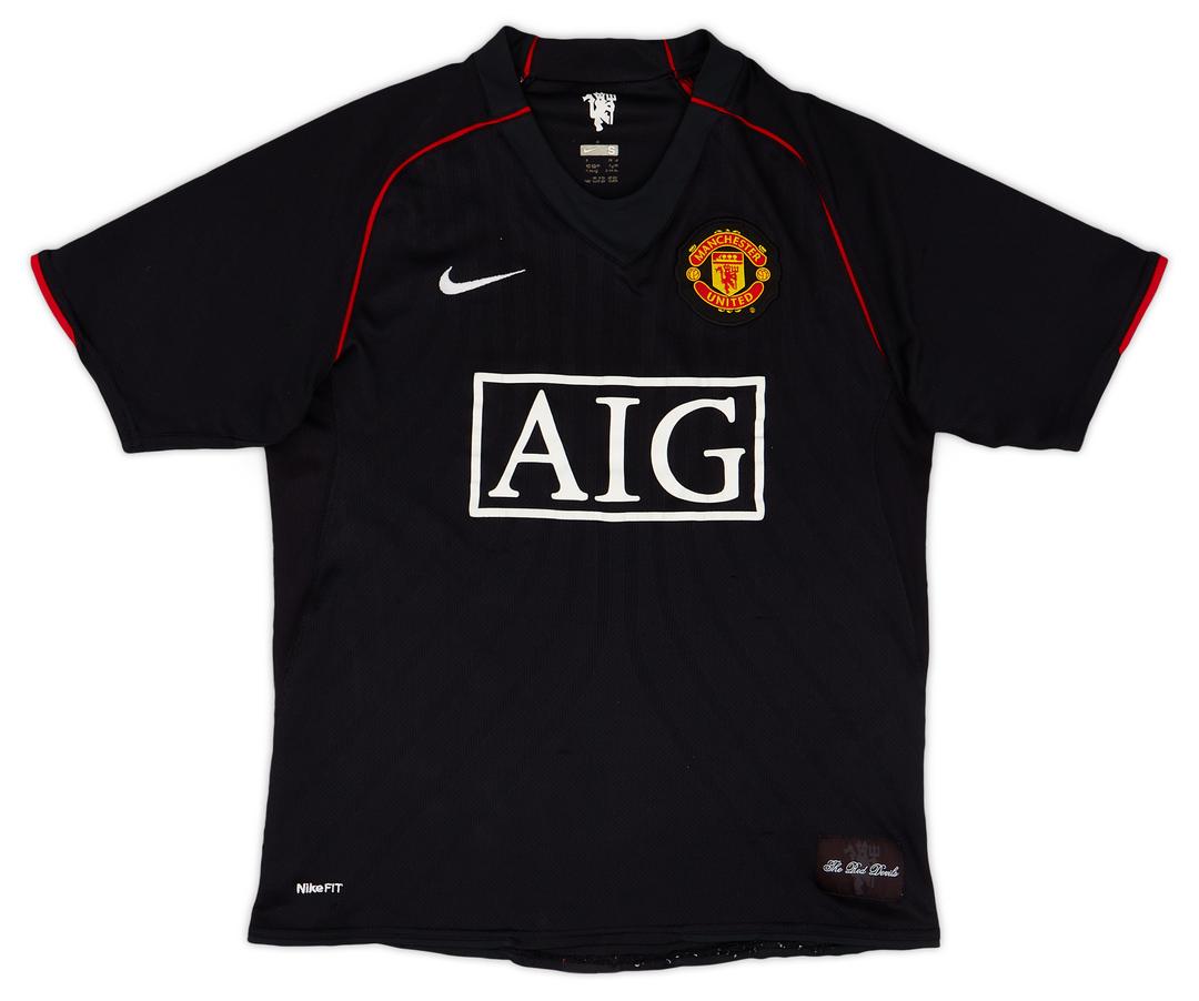 2007-08 Manchester United Away Shirt - Fair 4/10 - (S)