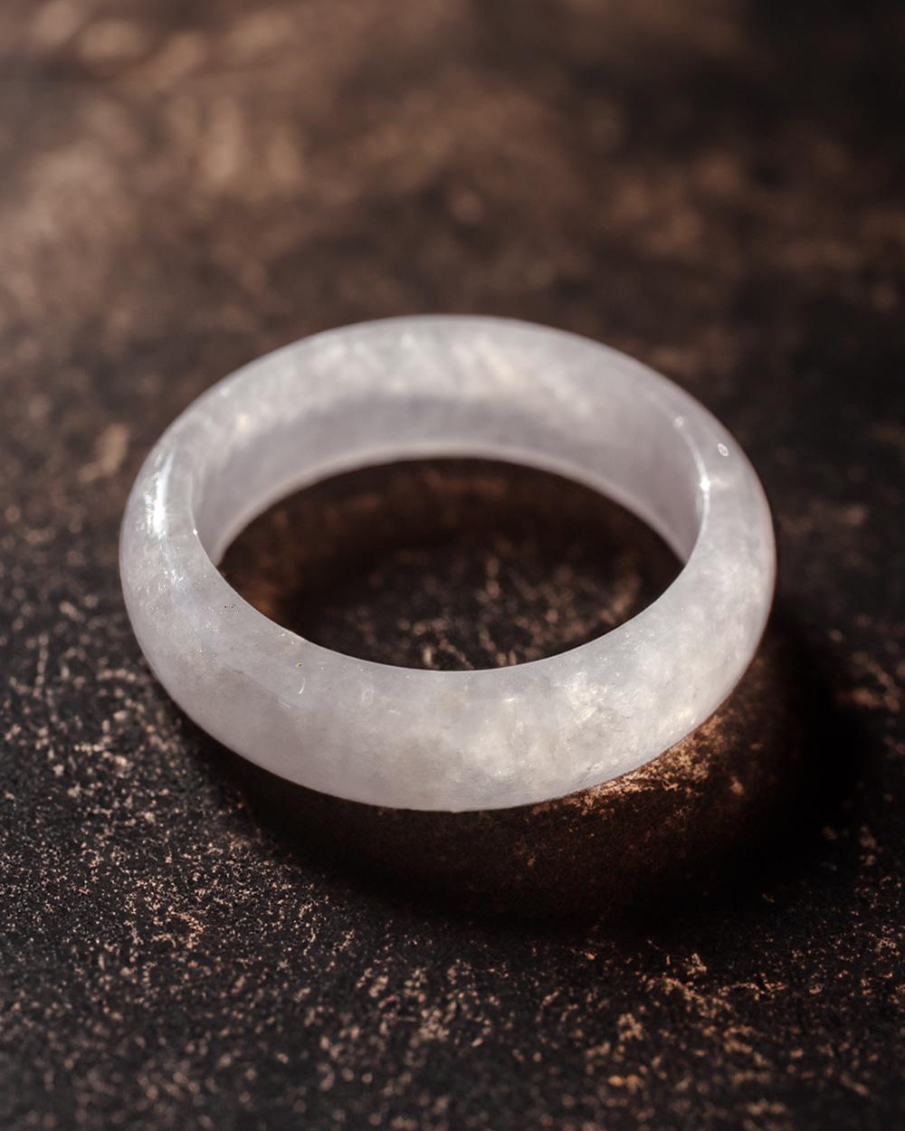 A Jade Ring Jade Cloud White Cloud White