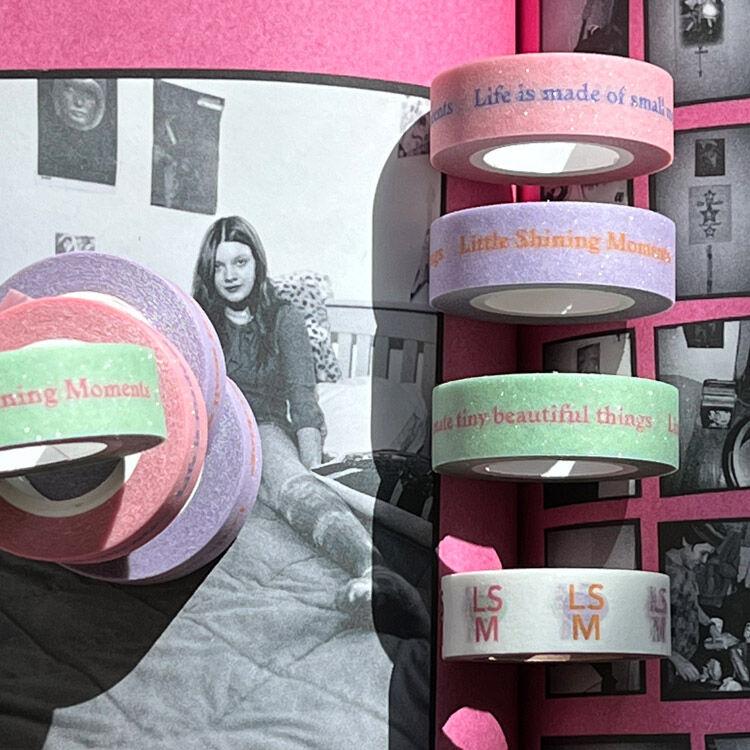 [리틀샤이닝모먼트] MASKING TAPE 마스킹테이프 Color your life 4종