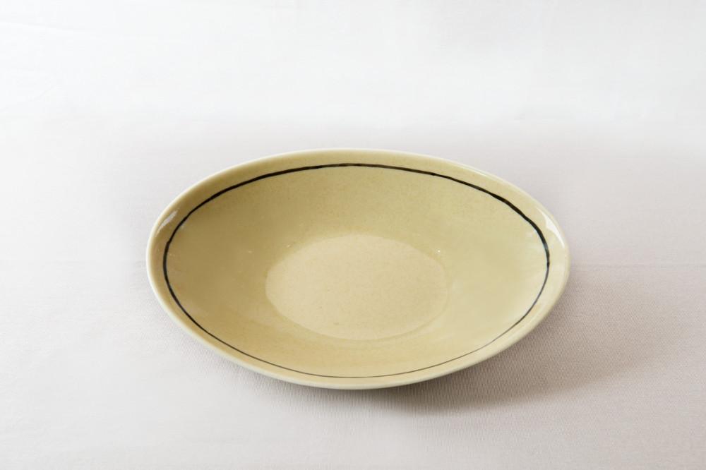 [해운대 삼영주방] AUX 옥스 빈티지 오벌 타원 라인 볼, 접시