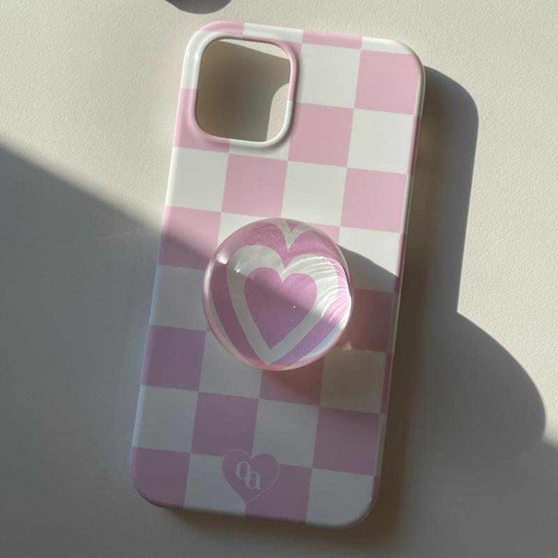 check love phone case (pink)