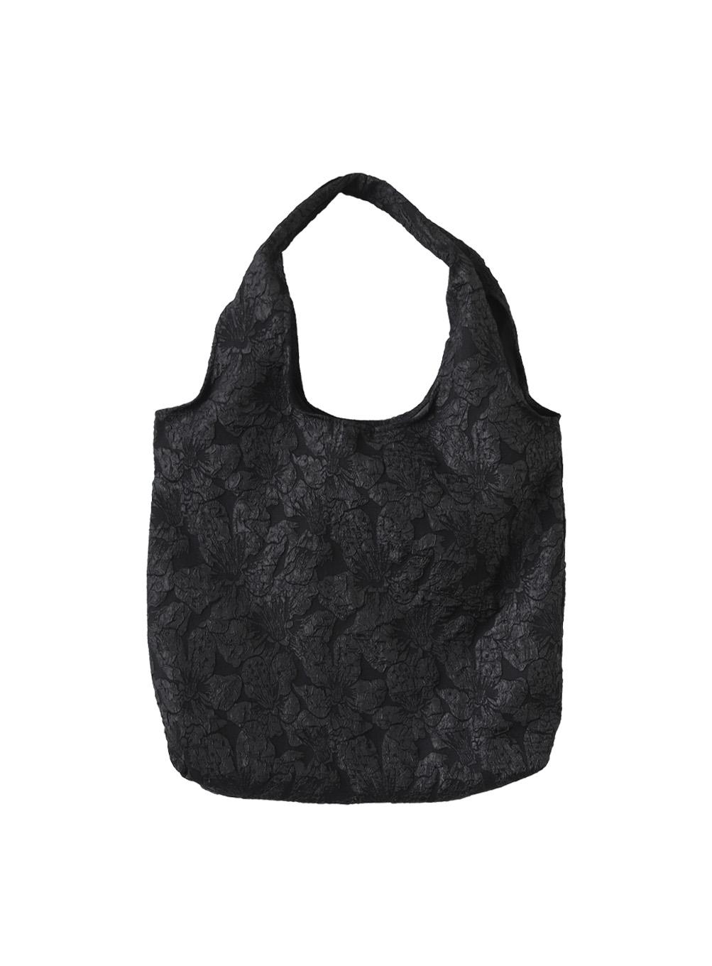 BLACK JACQUARD BAG