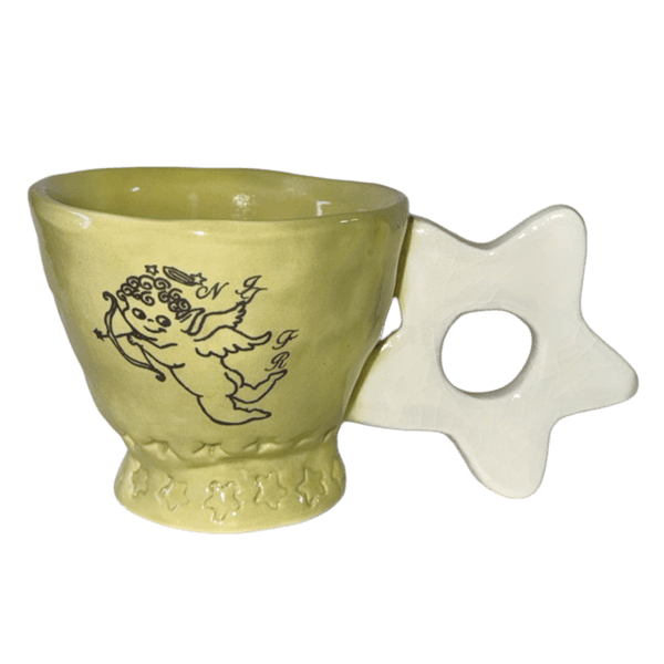 OLIVE CRACK STAR CUP