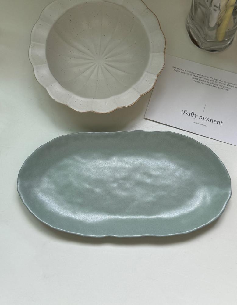 데일리모먼트 Grace oval plate
