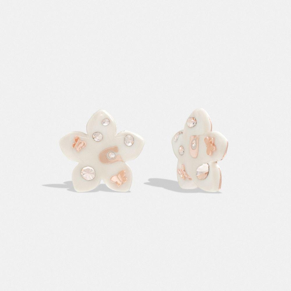 코치 야생화 레진 스터드 귀걸이 CL135 OZA Wildflower Resin Stud Earrings