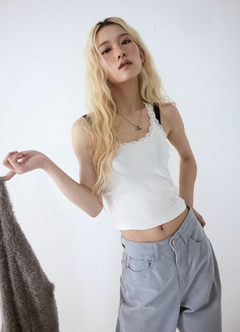 JACE SLEEVELESS / WHITE