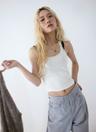 JACE SLEEVELESS / WHITE