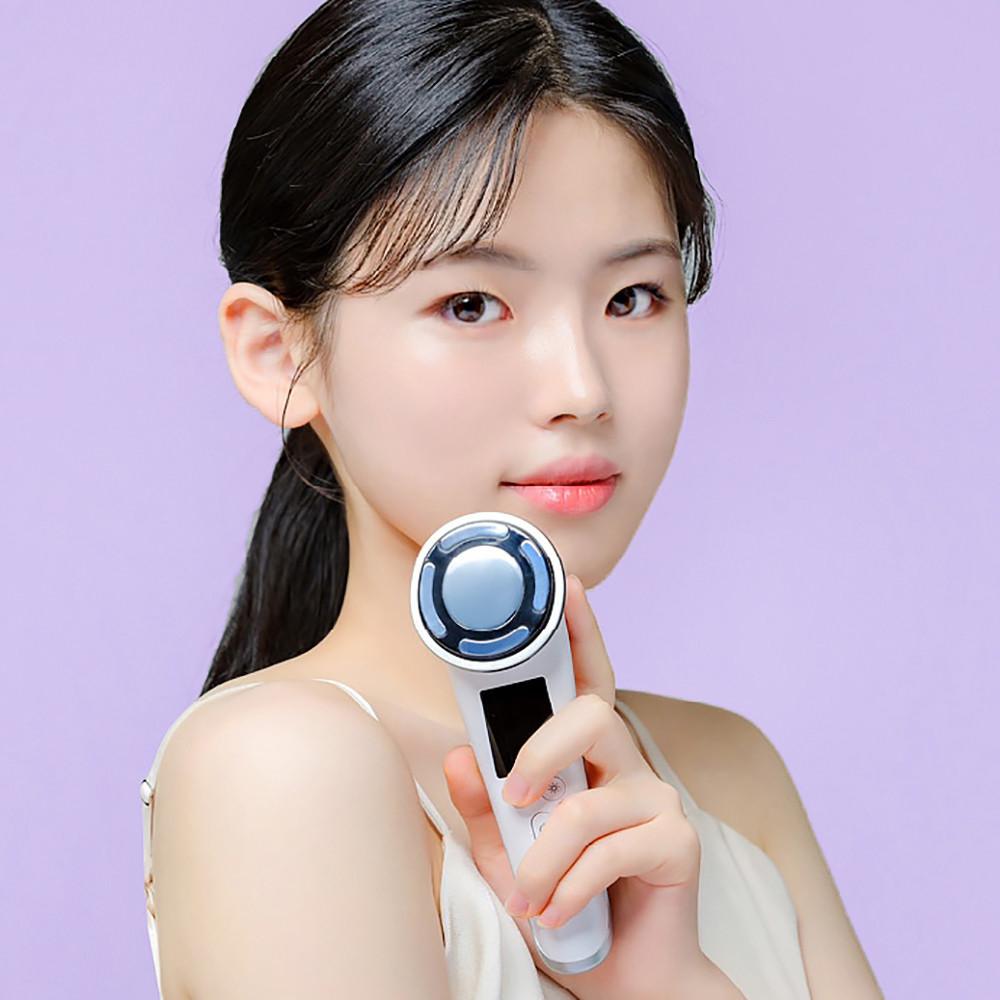 스킨뉴 갈바닉 마사지기 고주파 얼굴 뷰티디바이스 진동클렌저 피부관리기