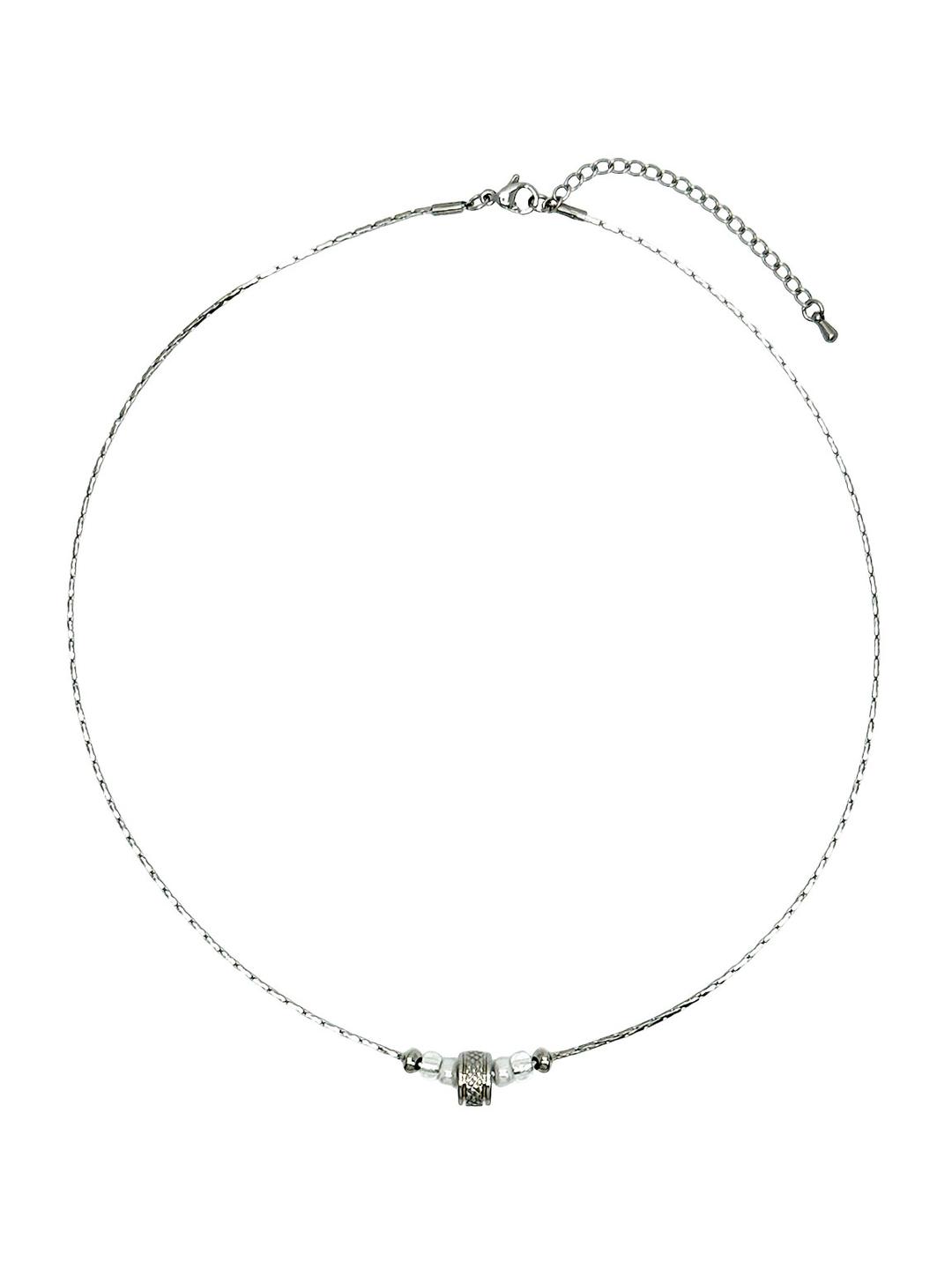 Wheel bead necklace