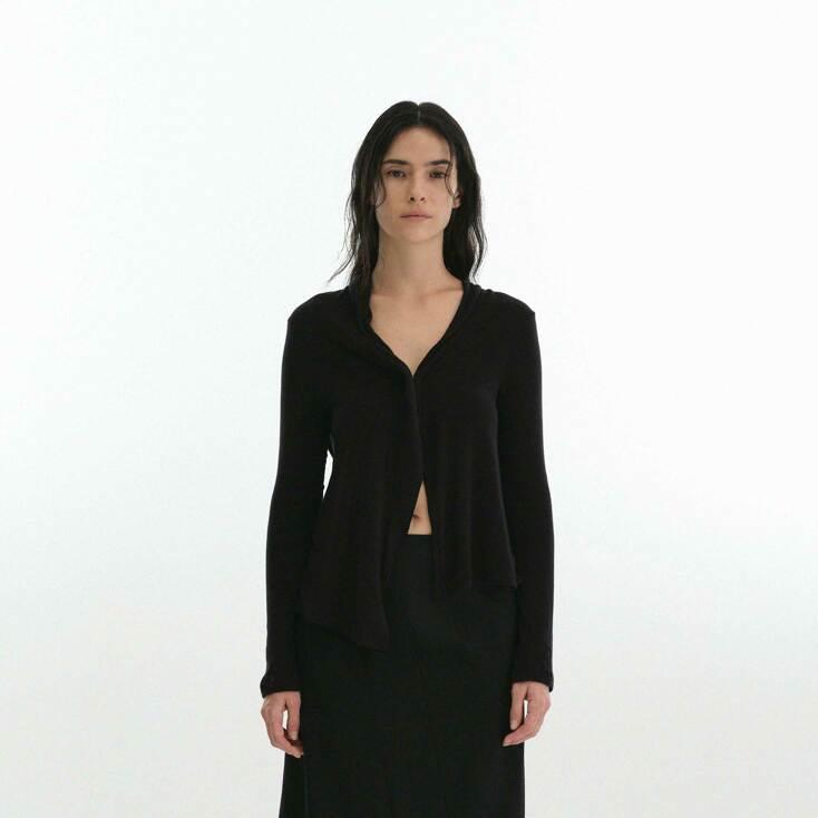 Twisted Cardigan (Black)