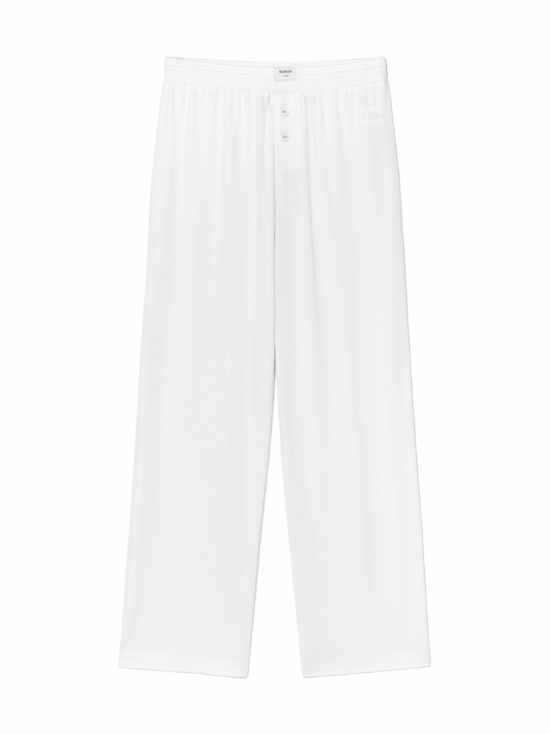 G MODAL BUTTON PANTS (WHITE)