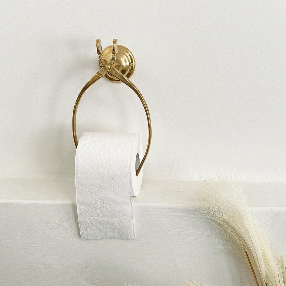 골드 휴지걸이 키친타올 꽂이 롤 화장지 티슈 홀더 거치대