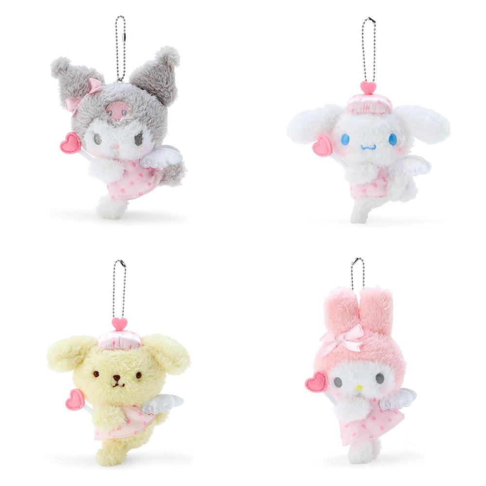 산리오 꿈꾸는 엔젤 큐피트 천사 시리즈 키링 키체인 마스코트홀더 인형 일본 정품