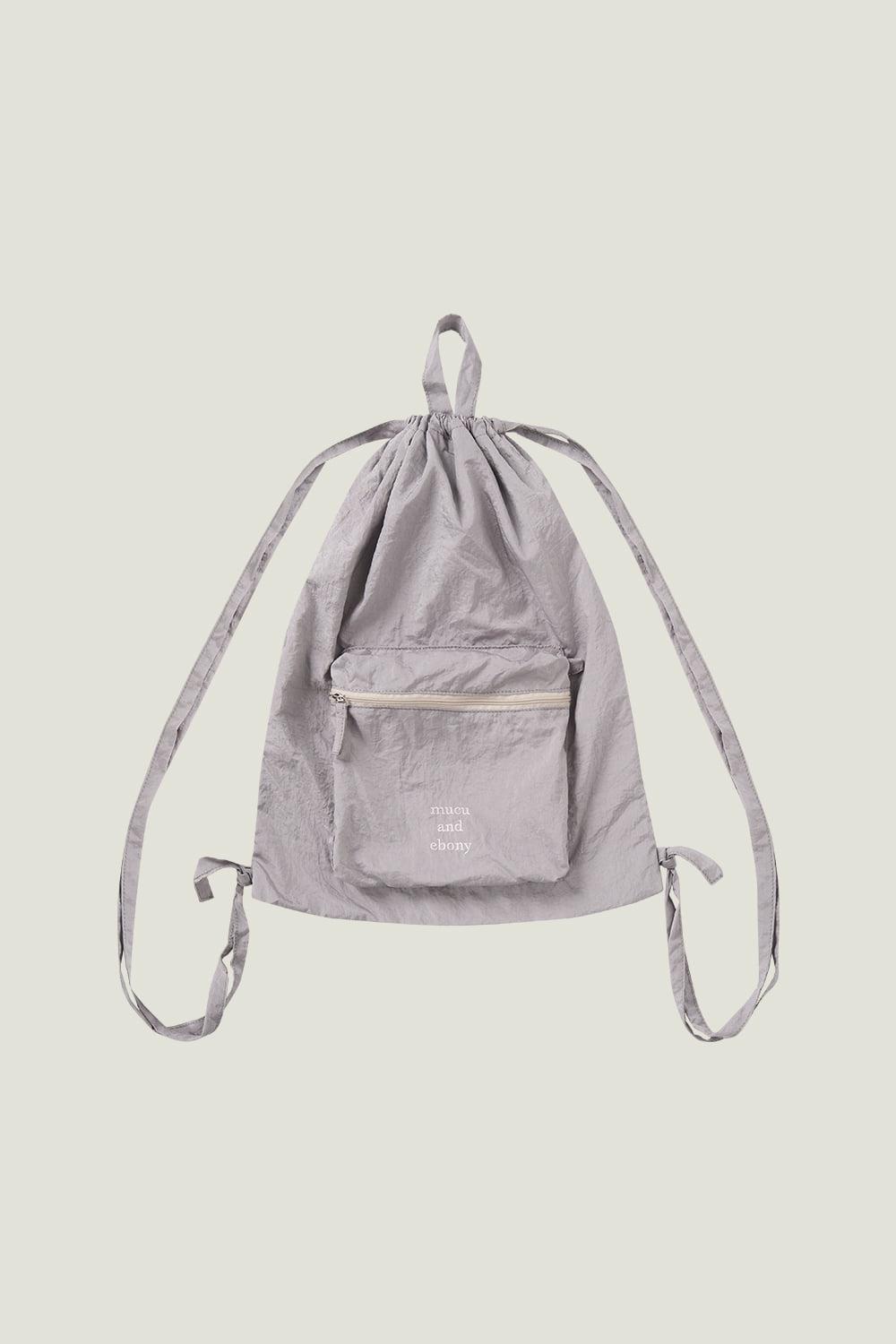 [6/16 예약발송] Ridge String Backpack _ Pale lavender