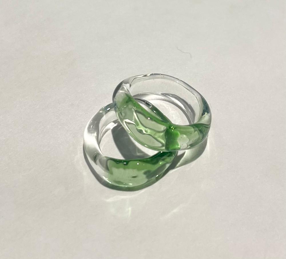 green clear ring