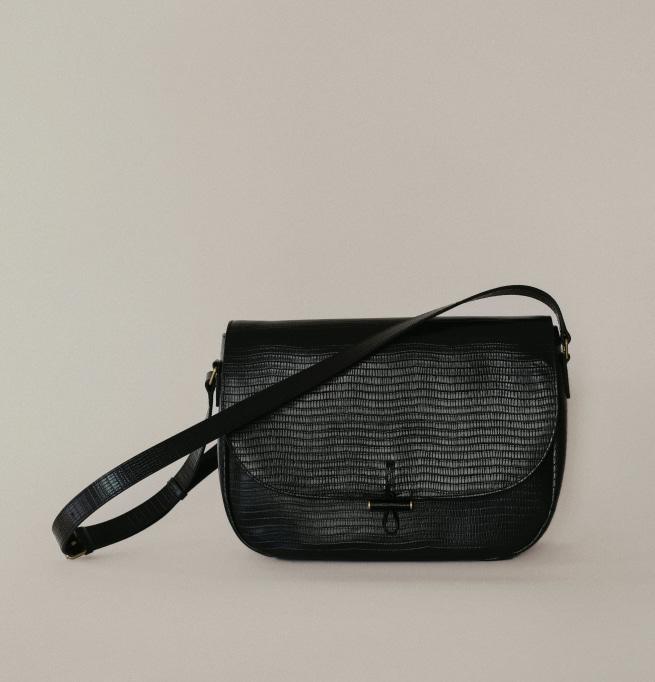 SAC CABILLOT / LIZARD BLACK