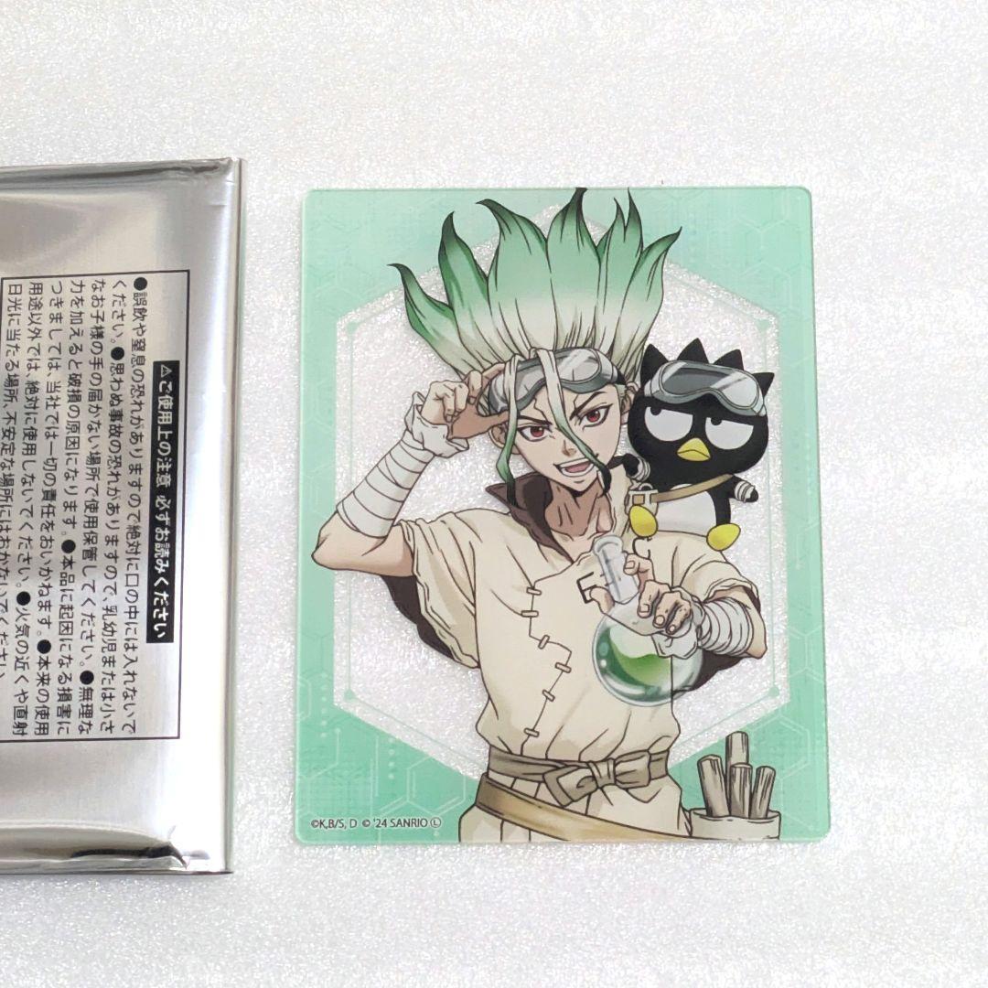 Dr.STONE　石神千空　サンリオ　アクリルカード　バツ丸　等身